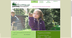 Desktop Screenshot of pathwaymontessori.org