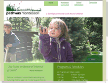 Tablet Screenshot of pathwaymontessori.org
